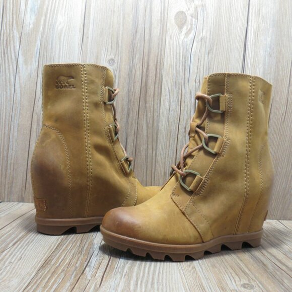 New Sorel Joan of Arctic Wedge boots 7 38 - Picture 3 of 10